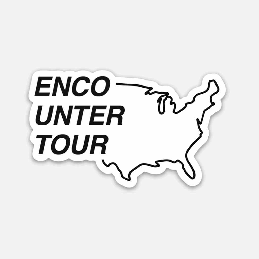 Encounter Tour Outline Sticker